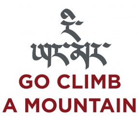 Go Climb A Mountain Logo